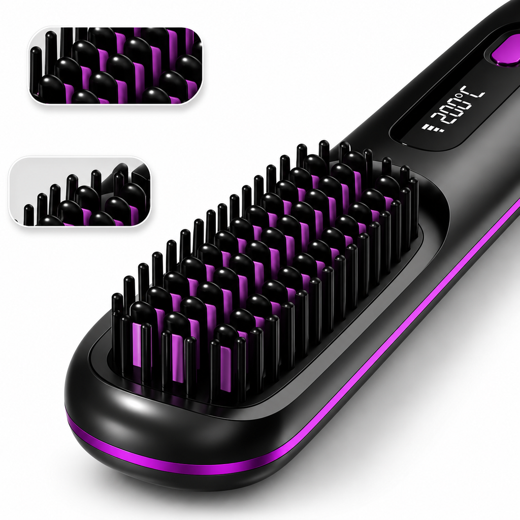 SilkGlow™ Straightening Brush